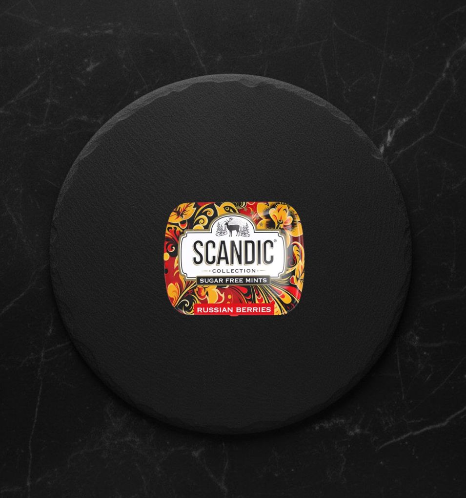 Конфеты Scandic Черника-Облепиха б/сах 14г