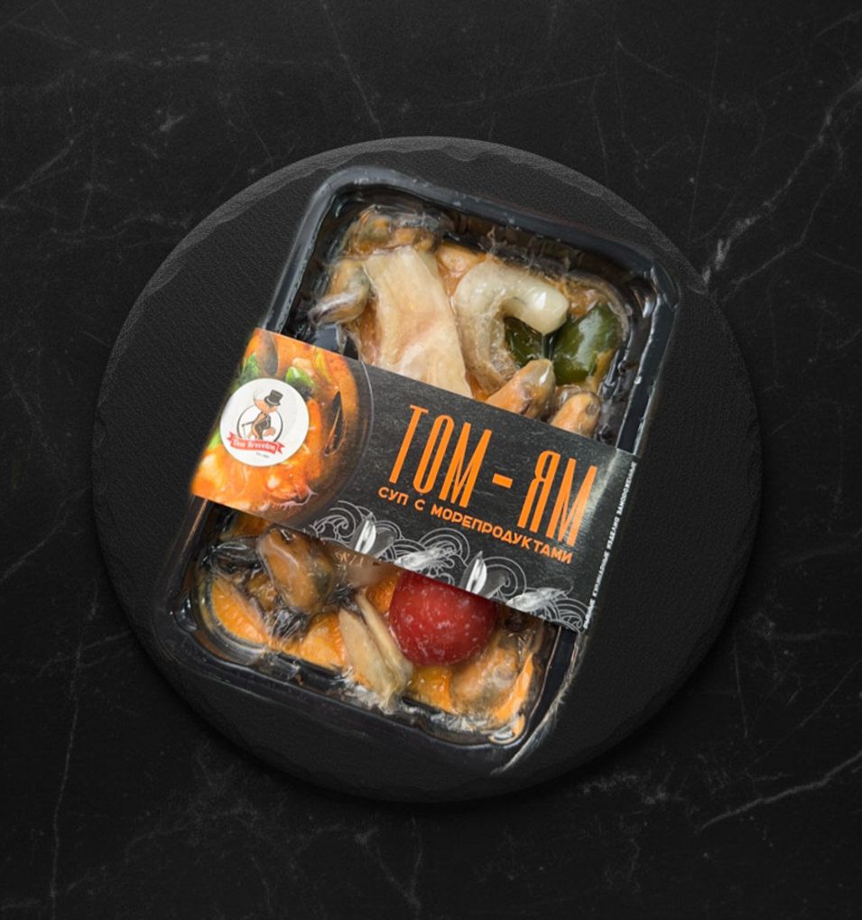 Суп ТомЯм с морепродуктами 190гр