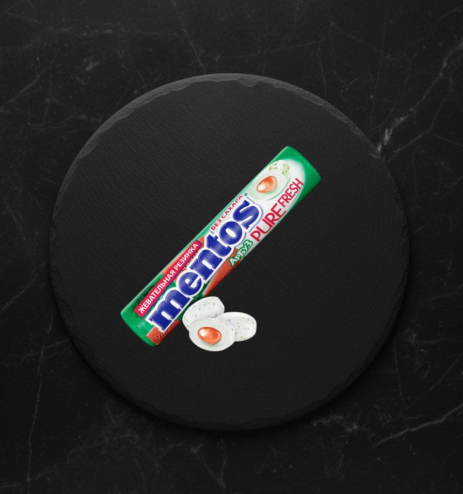 Жевательная Резинка Mentos Pure Fresh Арбуз 15,5г