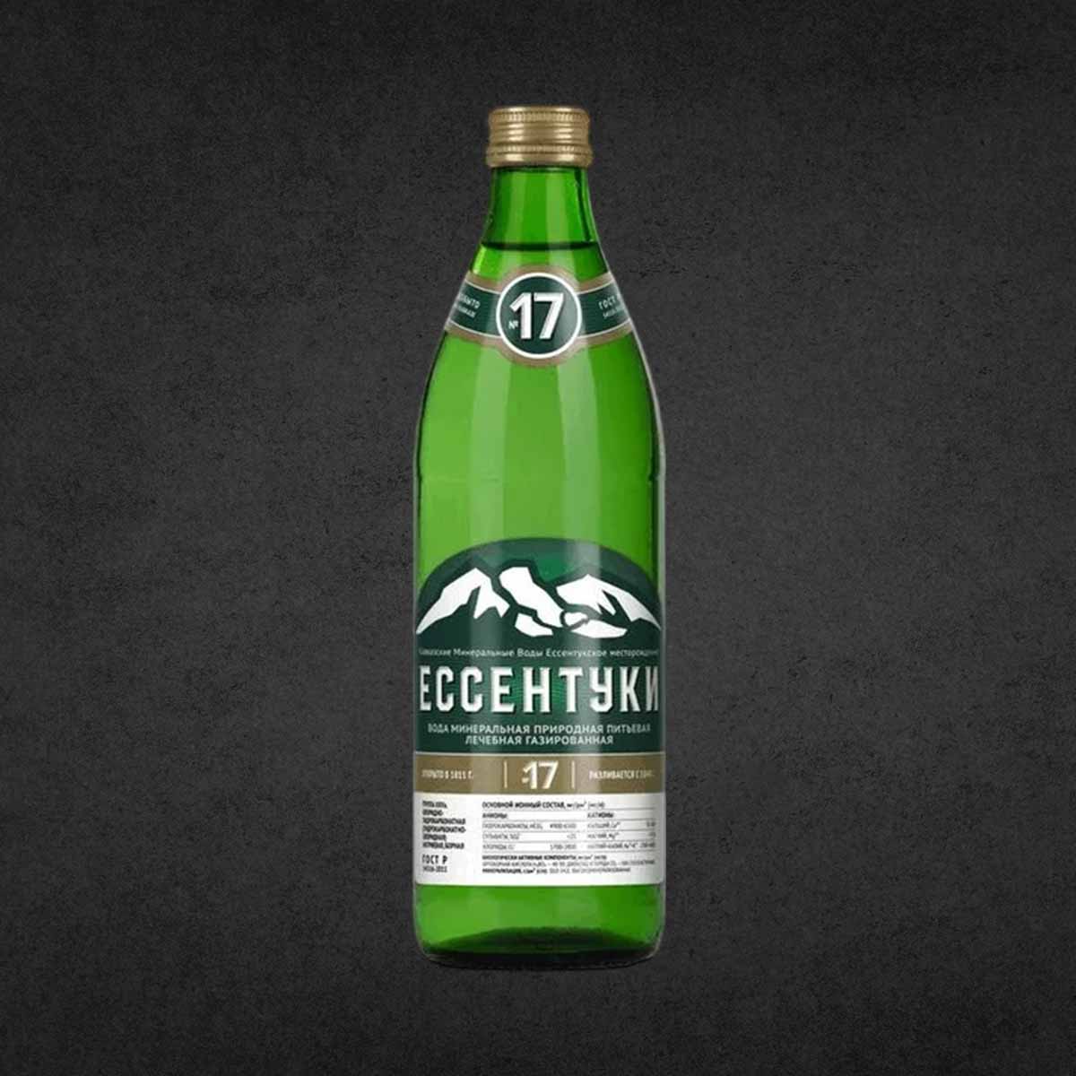 Мин. Вода Лечебно-Столовая Ессентуки 17. 0,45л с/б