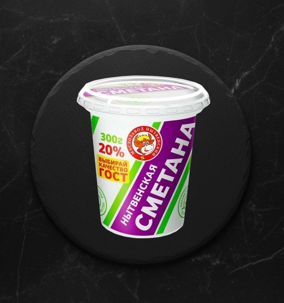 Сметана 20% 0,3 ст Нытва