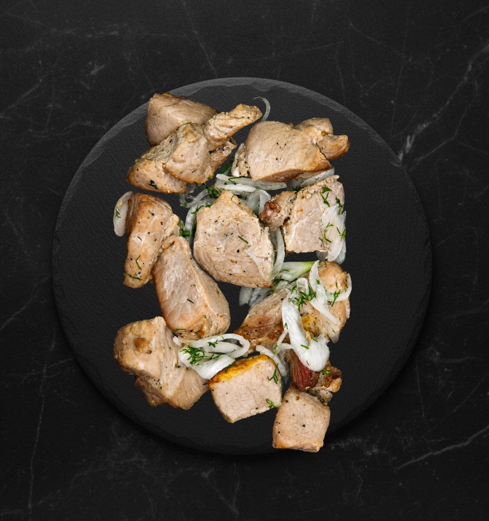 Шашлык Свиной Жареный (готовое) Мясн.Центр