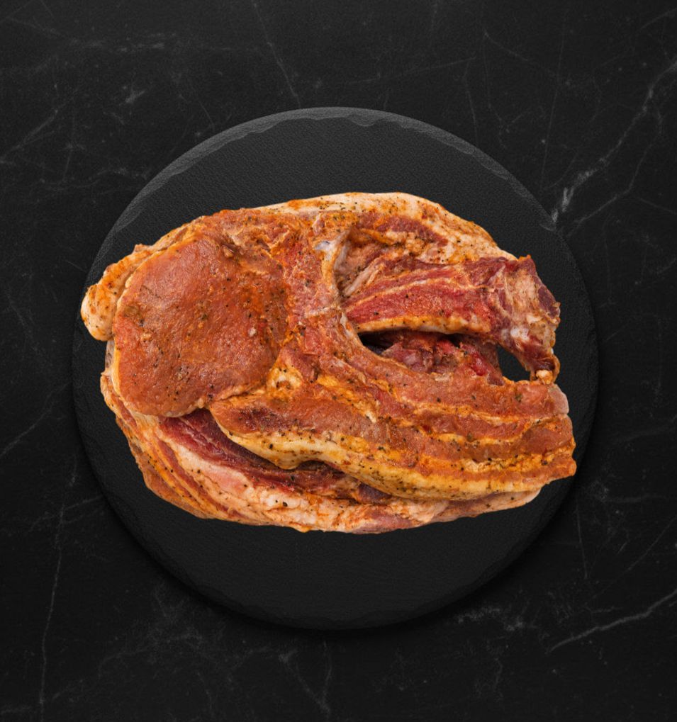 Стейк Томагавк свиной в классическом маринаде Мясной центр