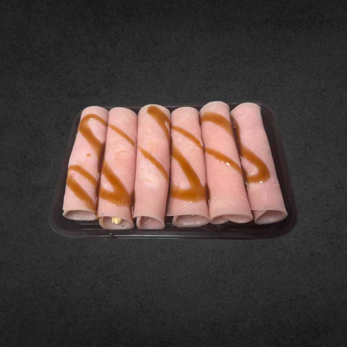 Рулетики из Ветчины с Сыром Мясн.Центр