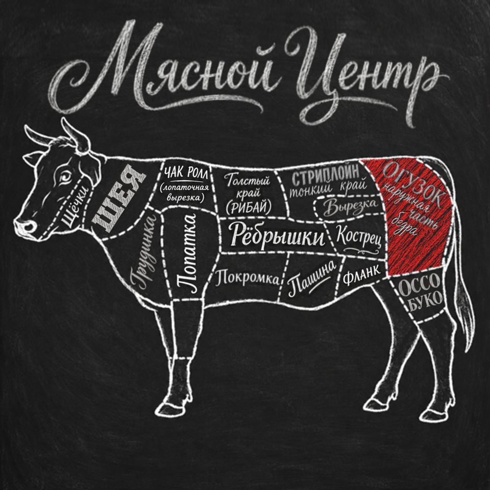 Мякоть говяжья без кости