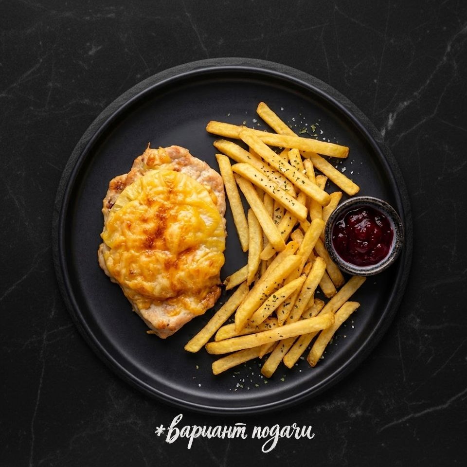 Филе куриное с ананасом (готовое)