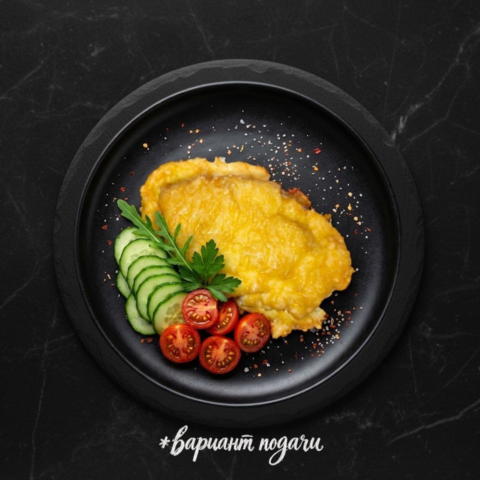 Куриная отбивная в сырной корочке (готовая)