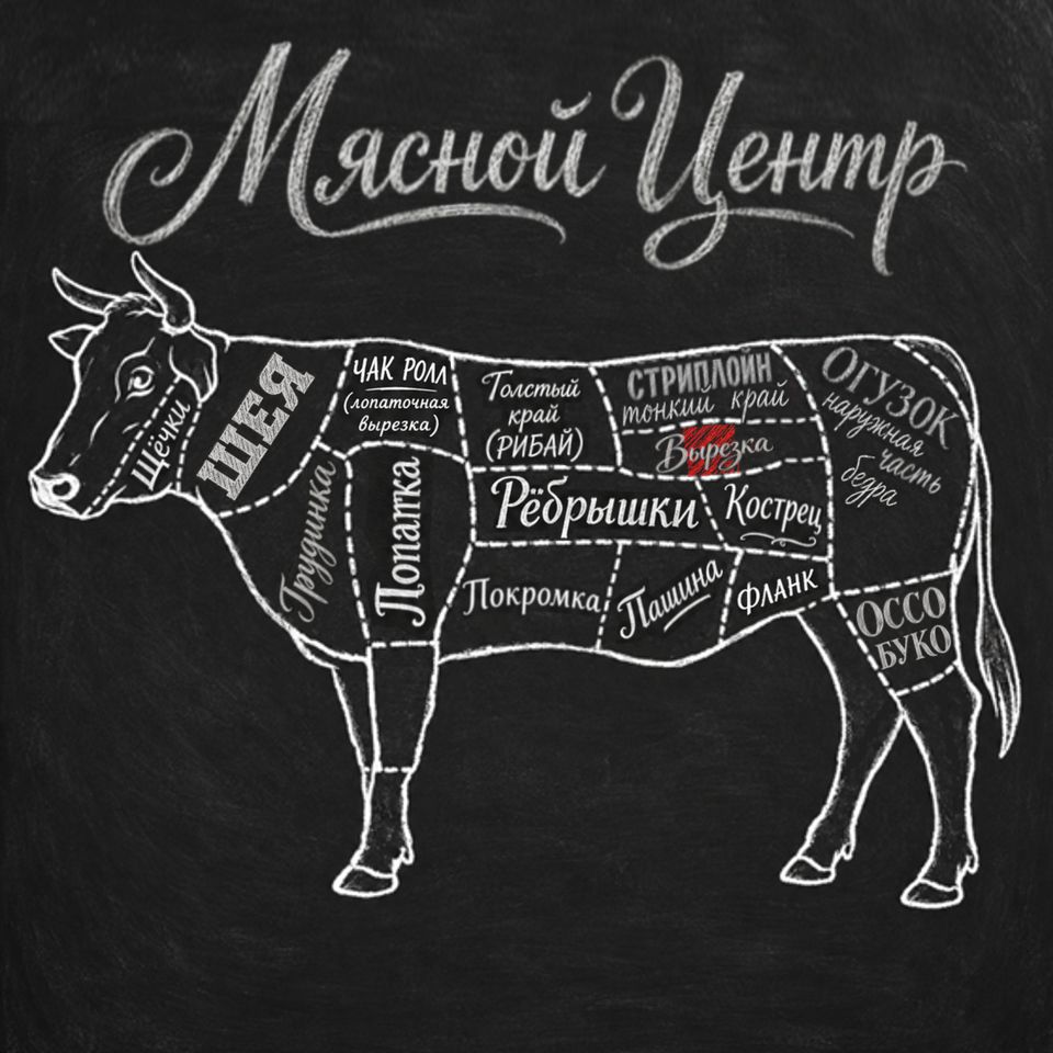 Стейк филе миньон (вакуум подложка)