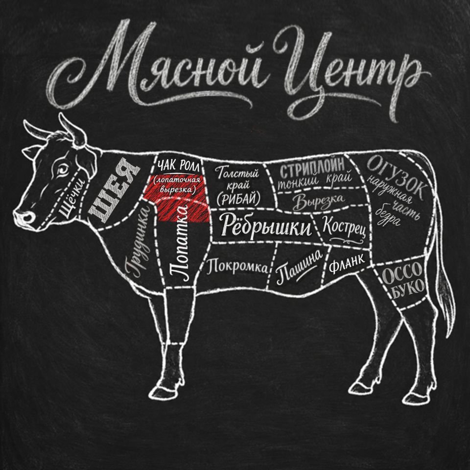 Вырезка говяжья лопаточная