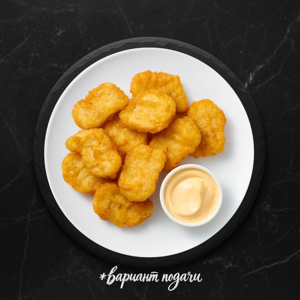 Наггетсы куриные хрустящие вес с/м Барс