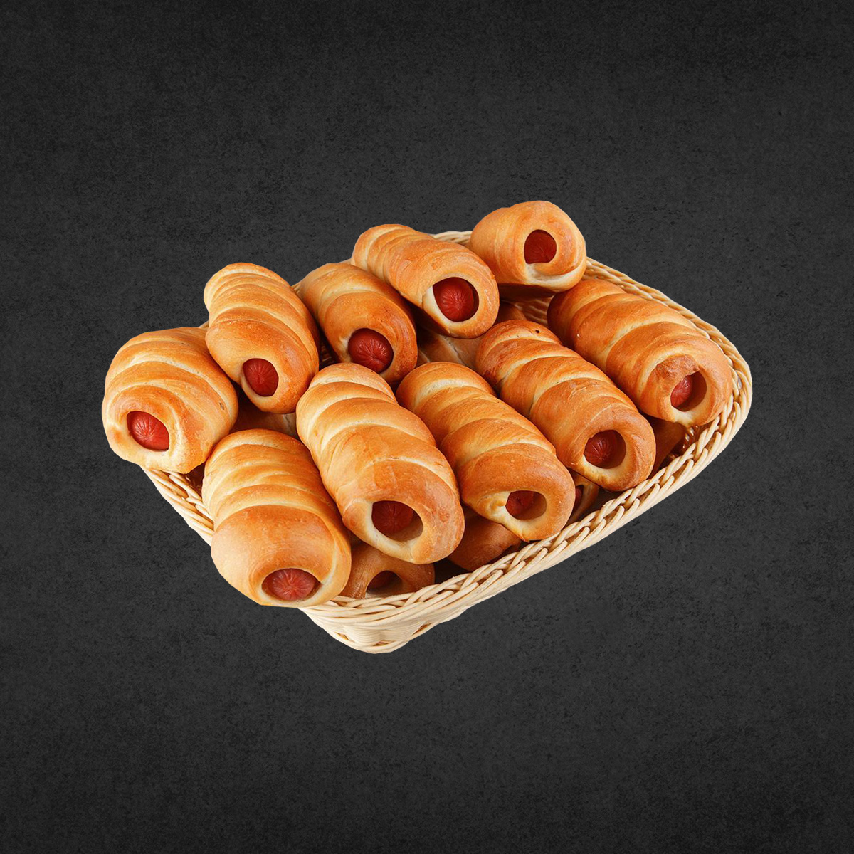 Сосиска в Тесте Мясн.Центр 130гр шт