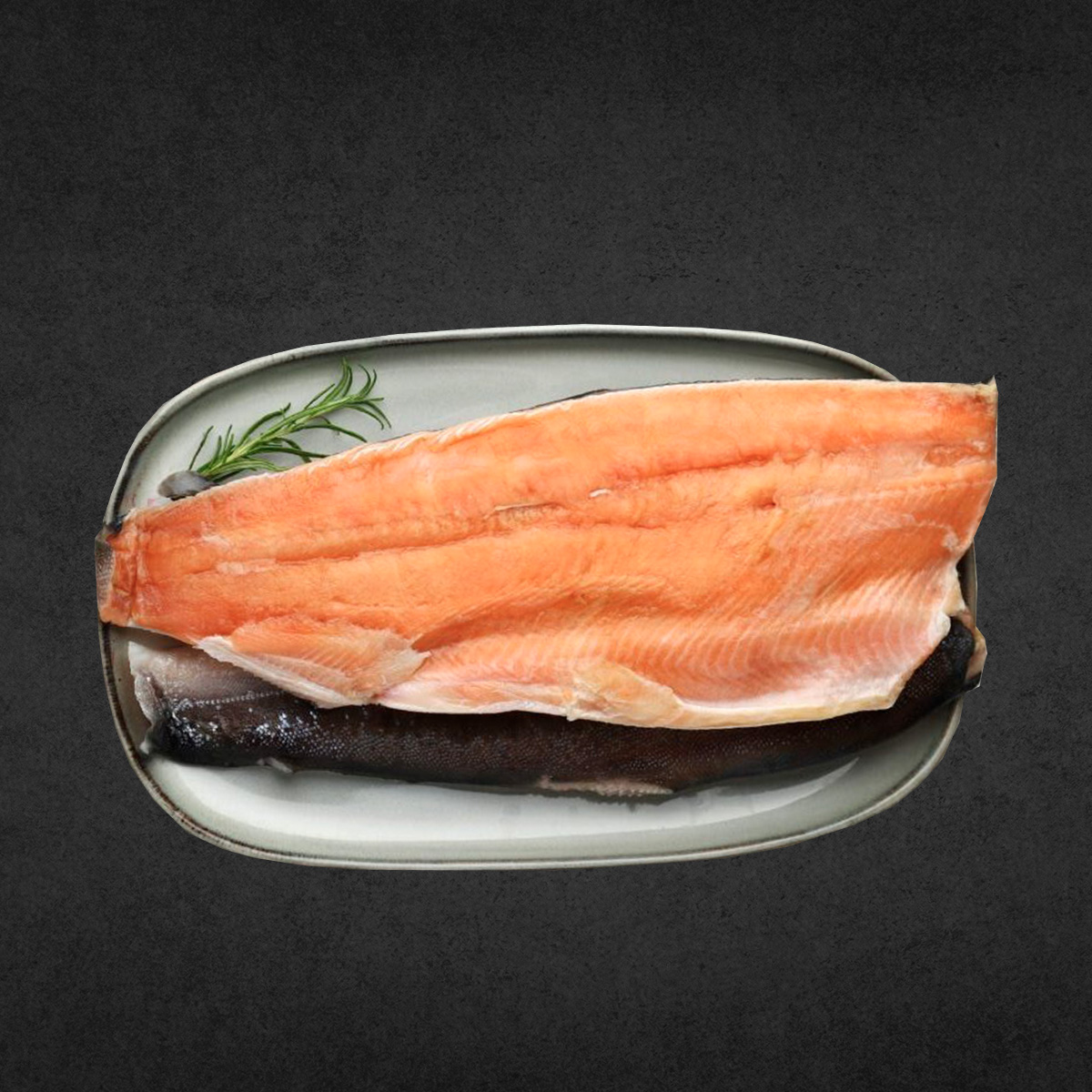 Филе кеты на коже с/м