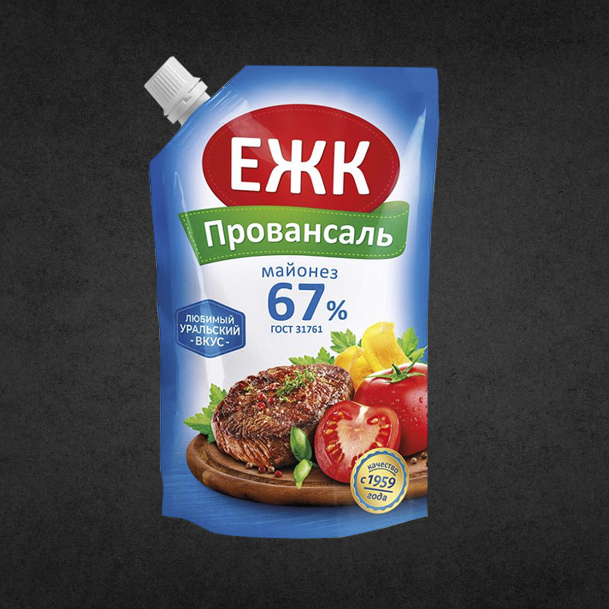 Майонез Провансаль 67% 386гр ЕЖК