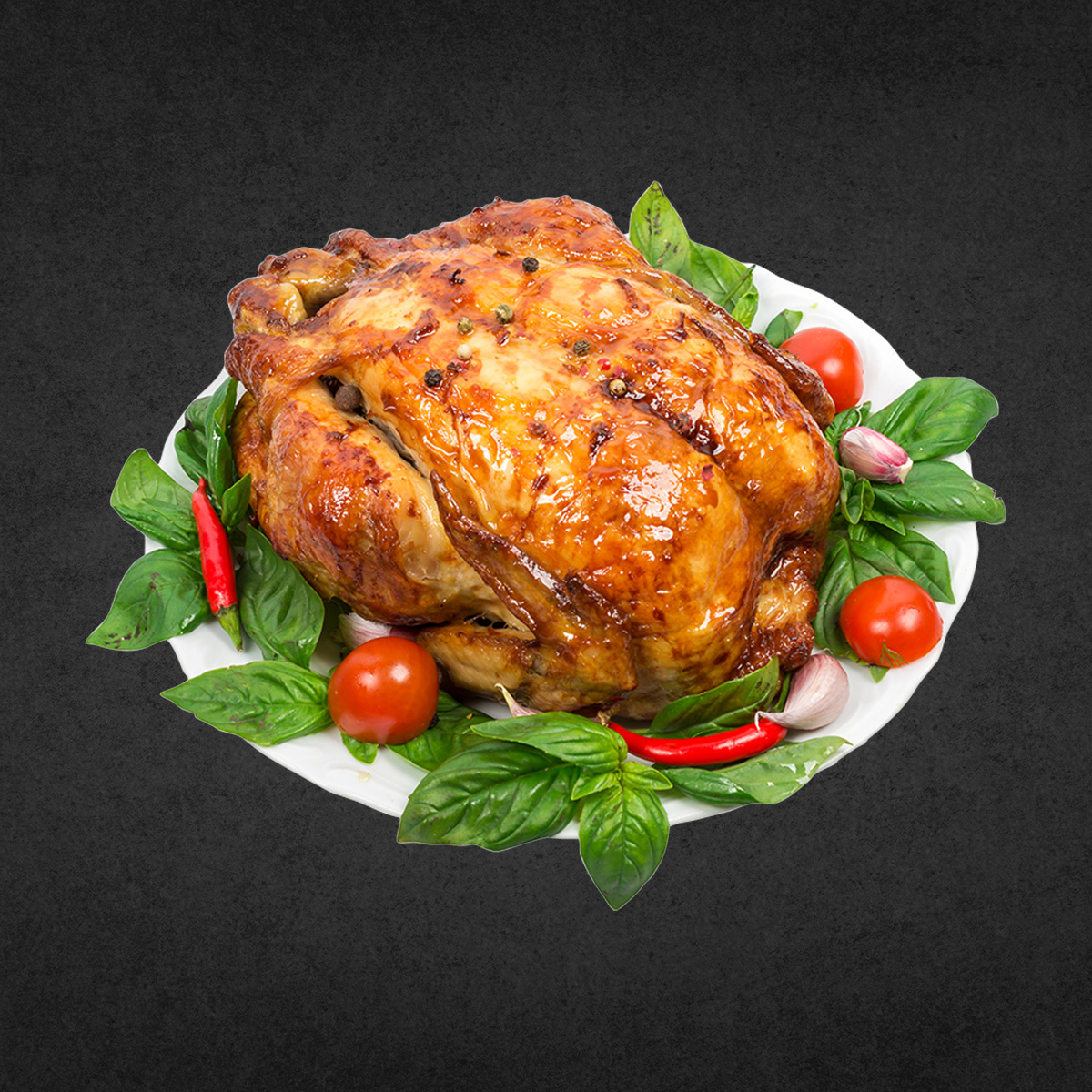 Курочка Гриль в Папричном Маринаде