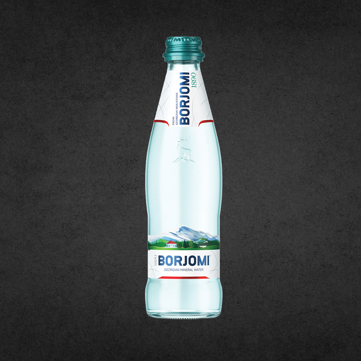 Вода Минеральная BORJOMI Природная Газированная 0,5 л с/б