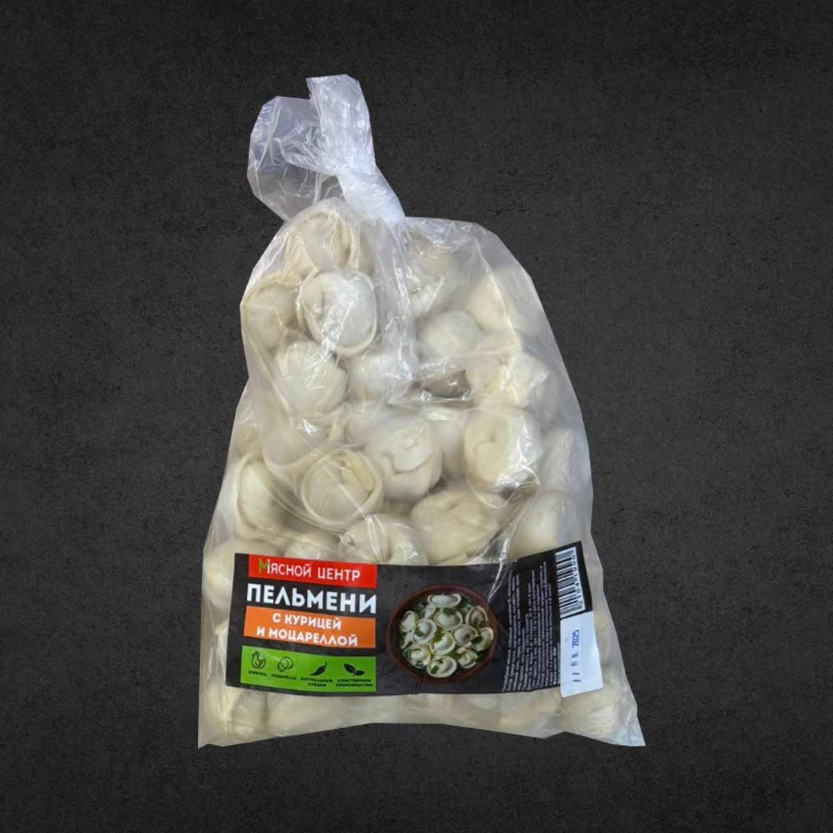 Пельмени с Курицей и Моцареллой 800гр шт Мясн.Центр