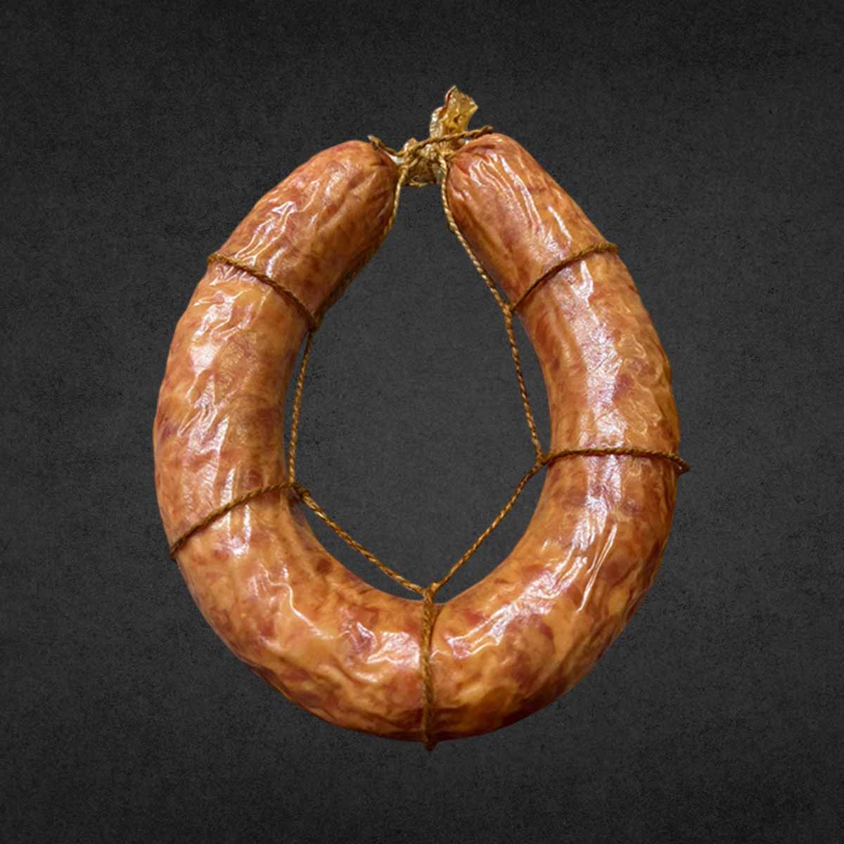 Колбаса Чесночная вязанная п/к Анком