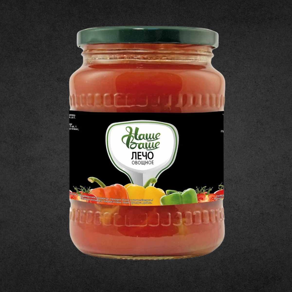 Лечо овощное Наше ваше 720гр ГОСТ ст/б твист