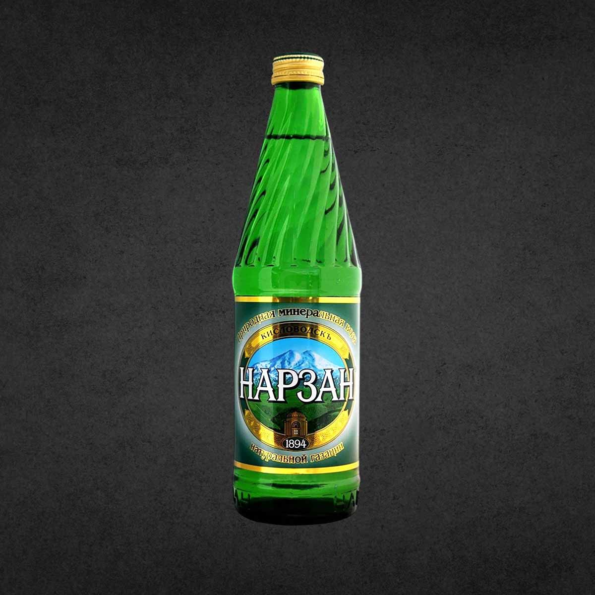 Вода Минеральная НАРЗАН 0,45л Газированный стекло