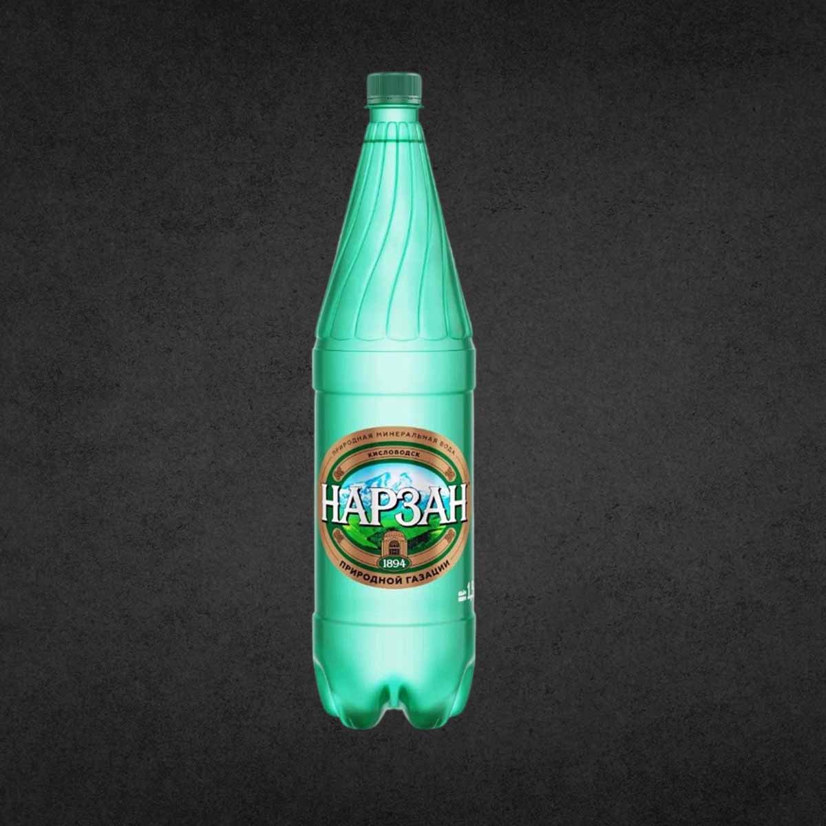 Вода Минеральная НАРЗАН 1,5 л Газ ПЭТ Серебр.этик