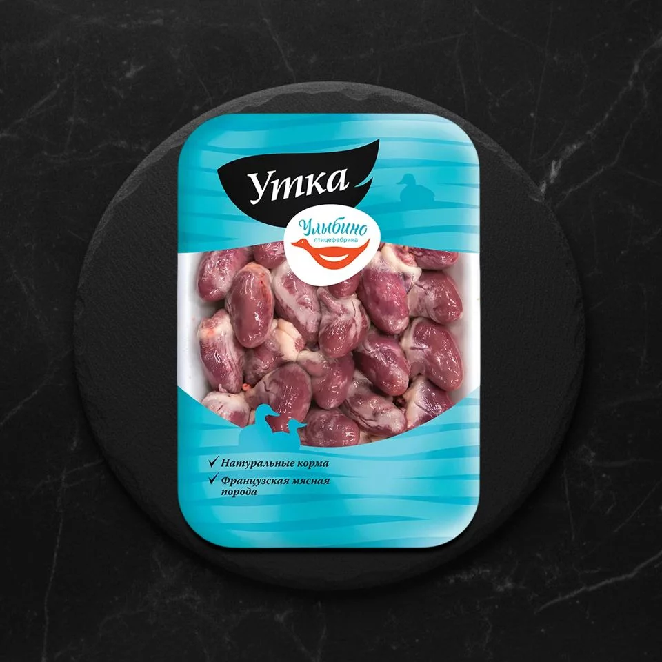 Утка сердце Улыбино 500г