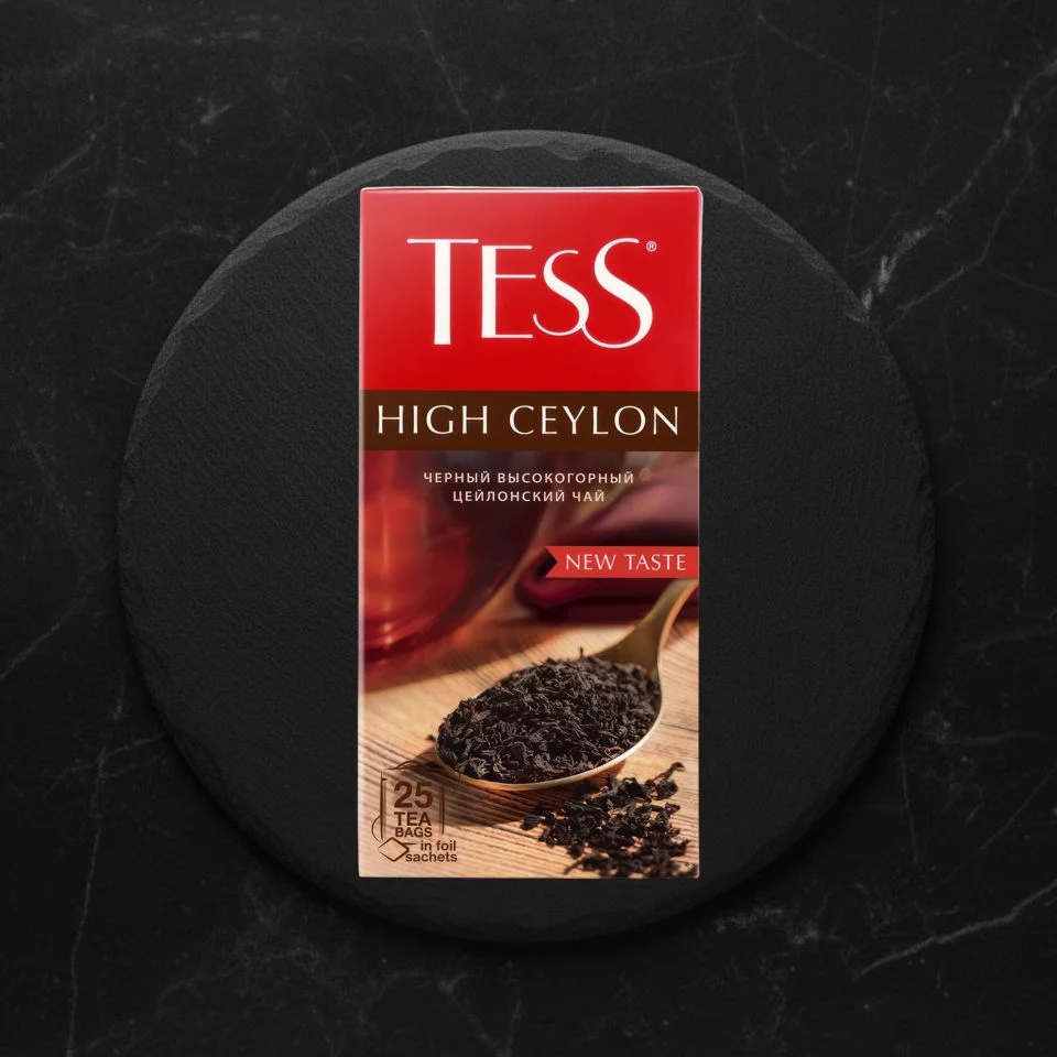 Чай чёрный Tess High Ceylon (Тесс Хай Цейлон) 25п