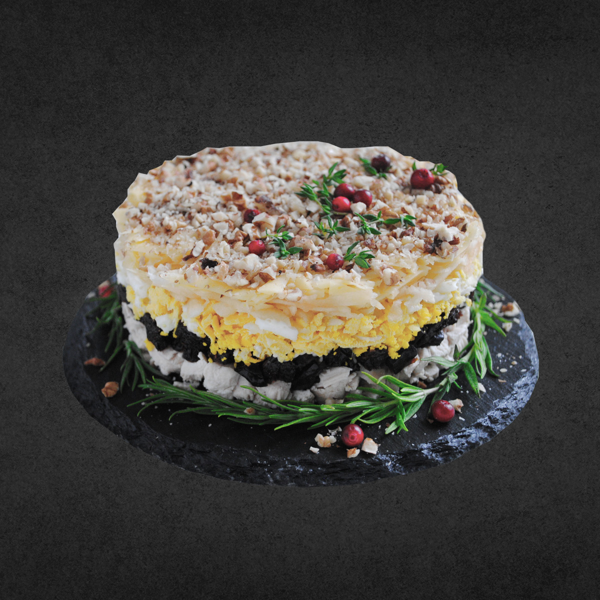 Салат Куриный с Черносливом Мясной центр