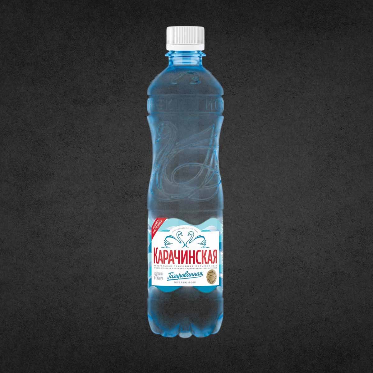 Минеральная Вода Карачинская 0,5л газ ПЭТ