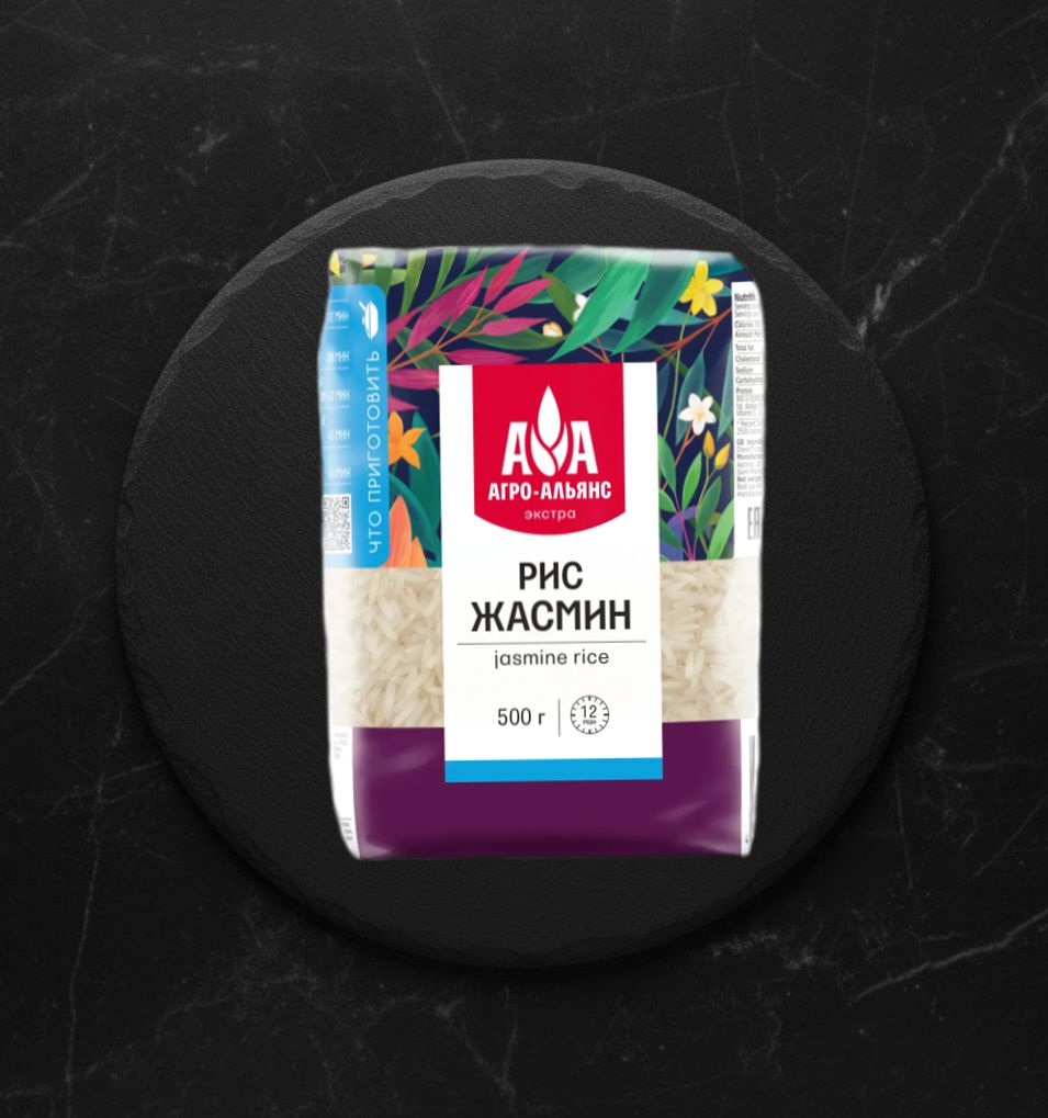 Рис Жасмин 500 гр Агро-Альянс
