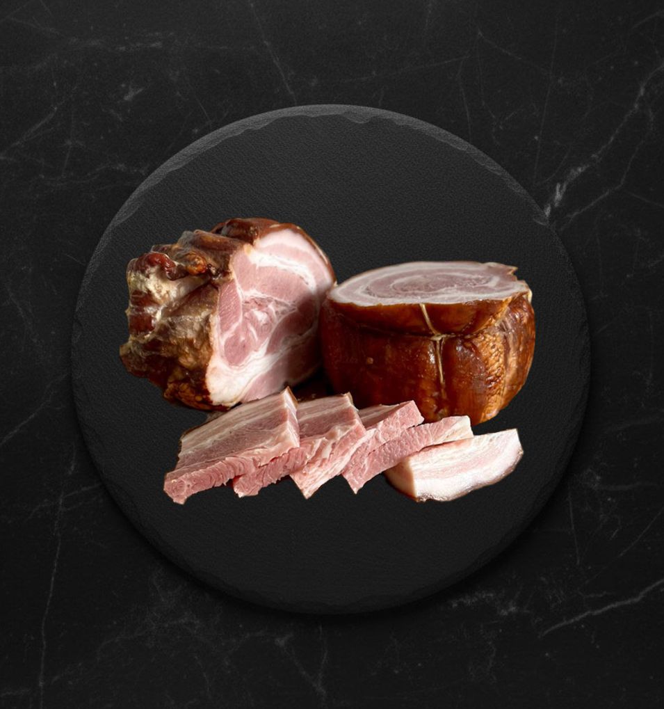 Рулет Копченый из грудинки (Истомин) вес