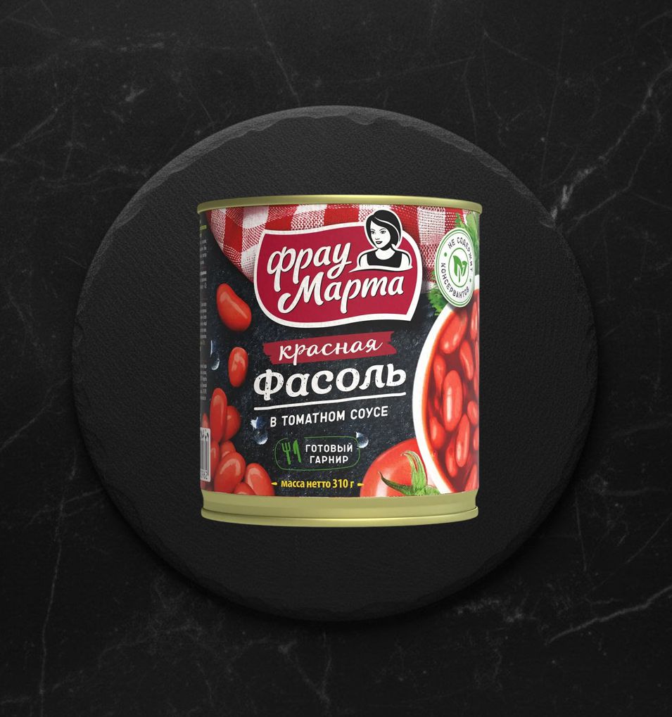 Фасоль красная с/с 310 ТМ Фрау Марта