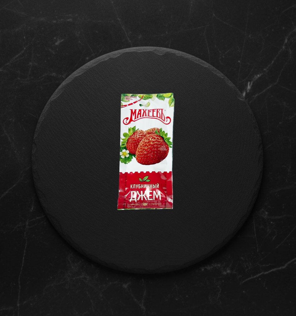 Джем Клубничный Махеев 18гр сашет