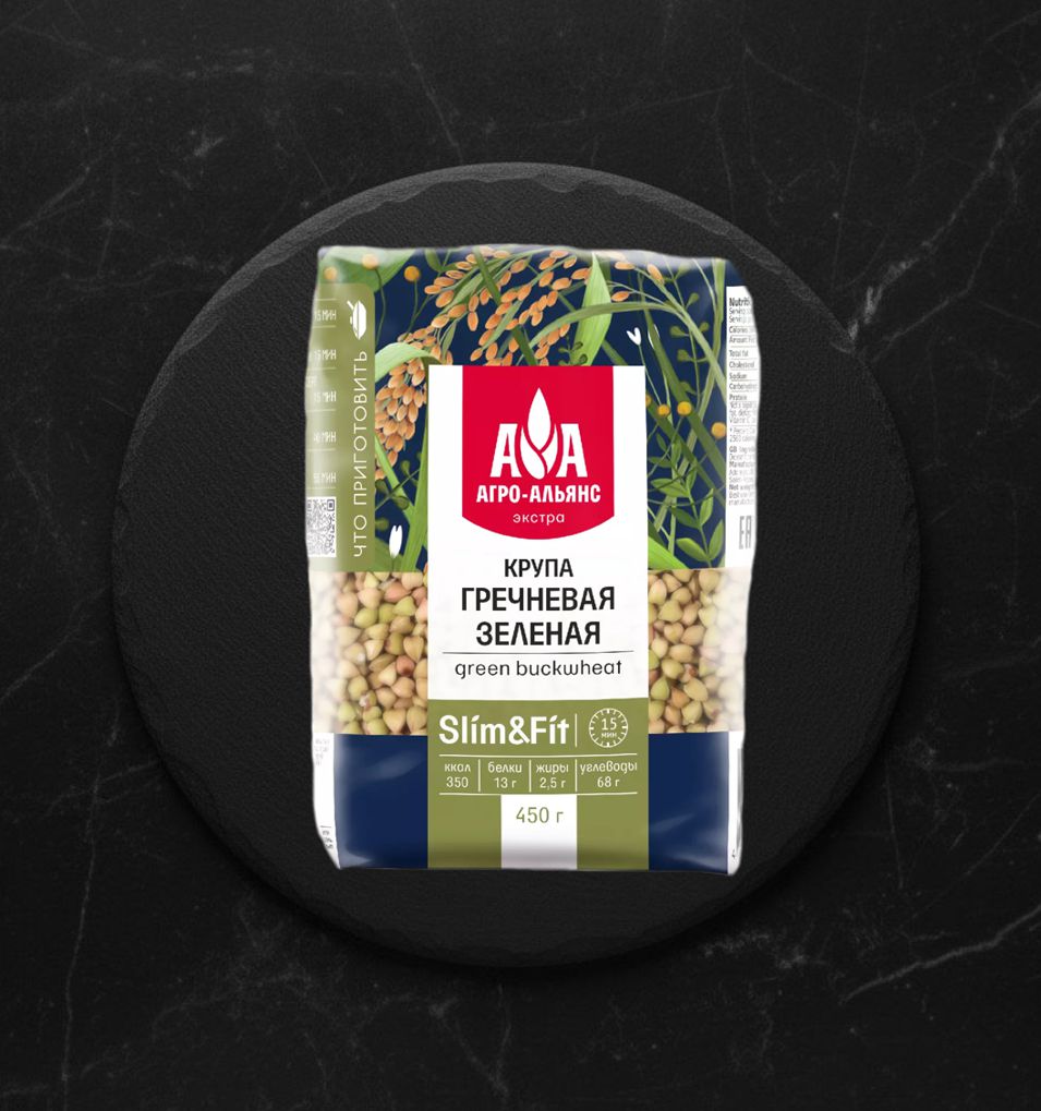 Греча зеленая Агро-Альянс Экстра 450 гр