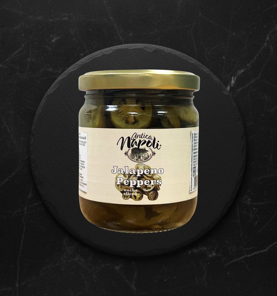 Перец халапеньо резаный Antica Napoli 210 мл