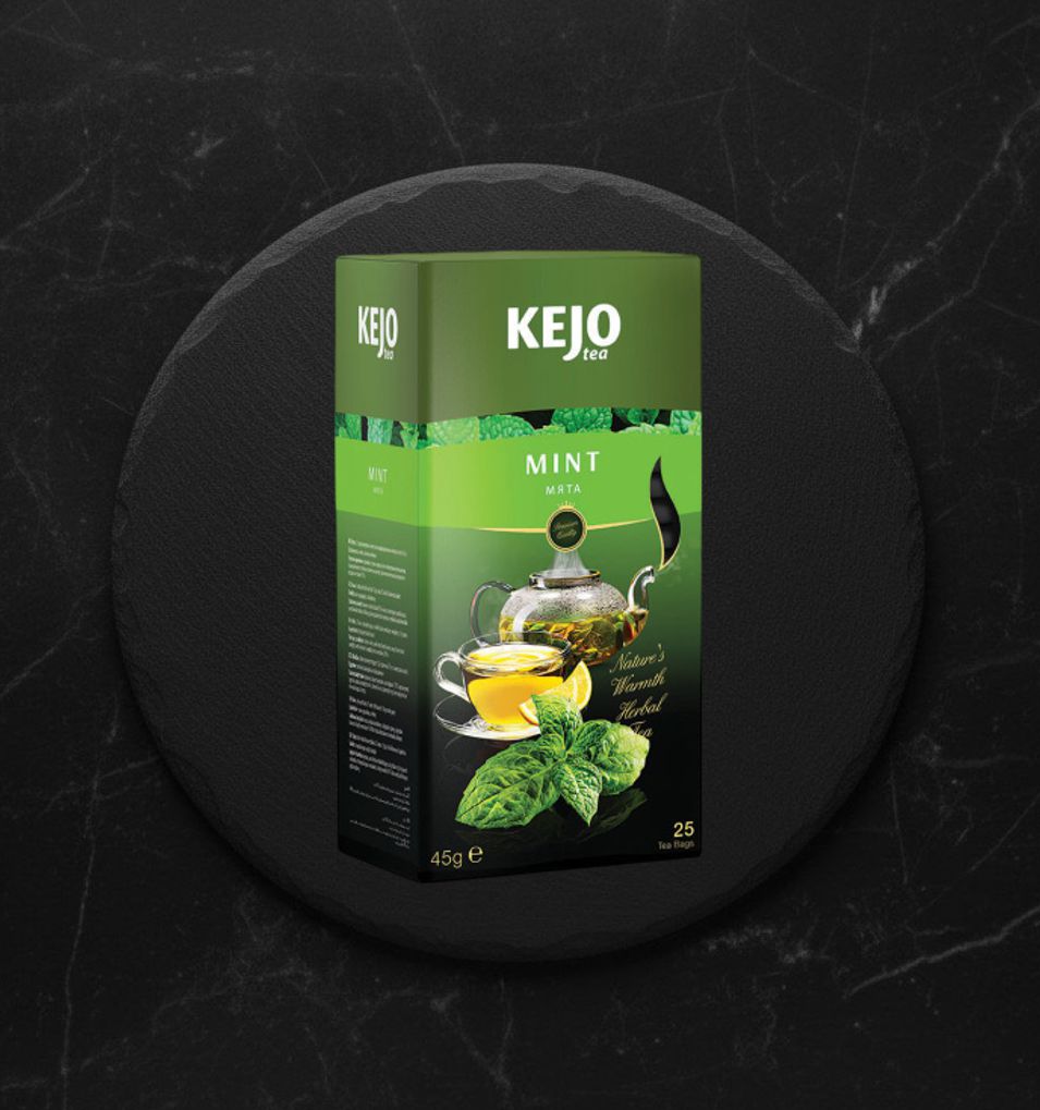 Чай КEJOfoods МЯТА 25 пак 1,8г