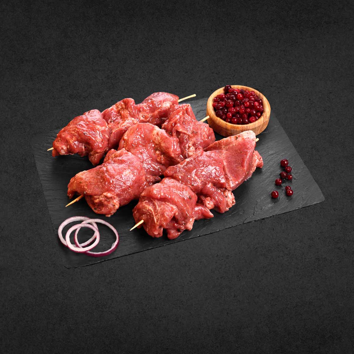 Шашлык Свинина Вырезка в Брусничном Маринаде Мясн.Центр