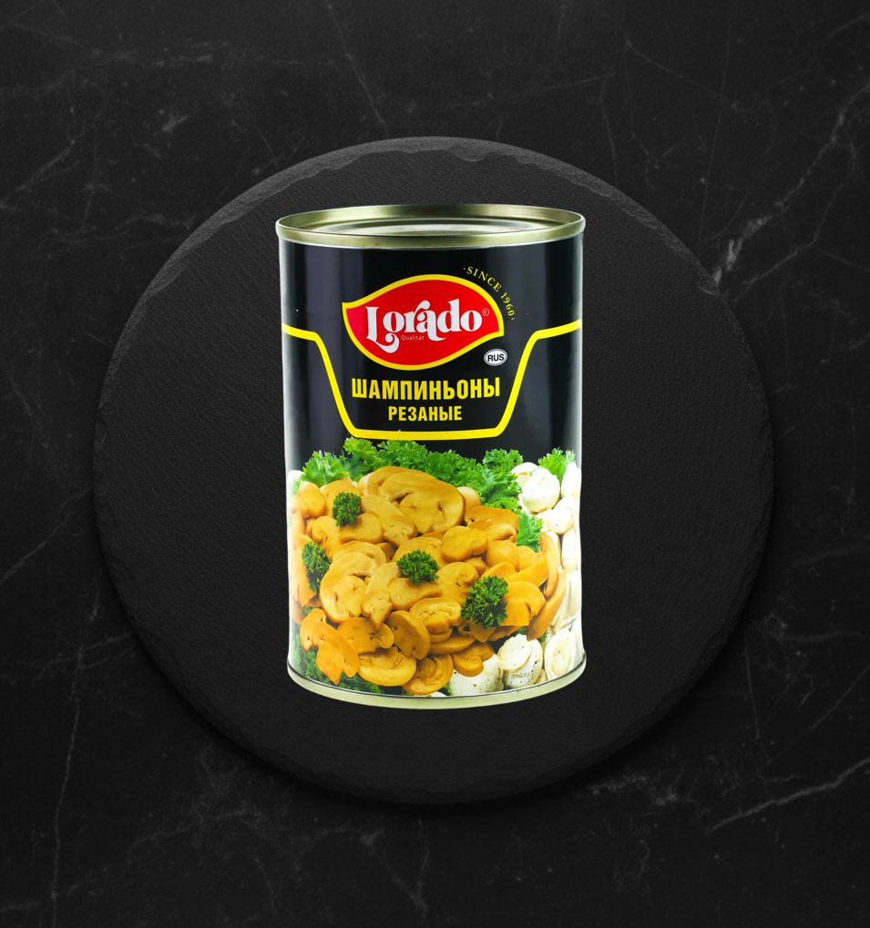 Шампиньоны 425 мл./400 г. ж/б рез. Lorado