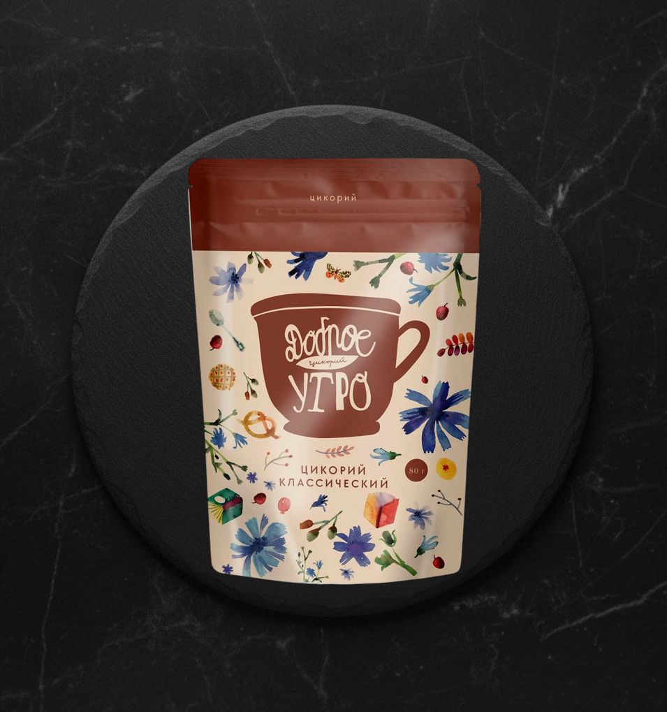 Цикорий раств Классический 80 гр ТМ Доброе утро
