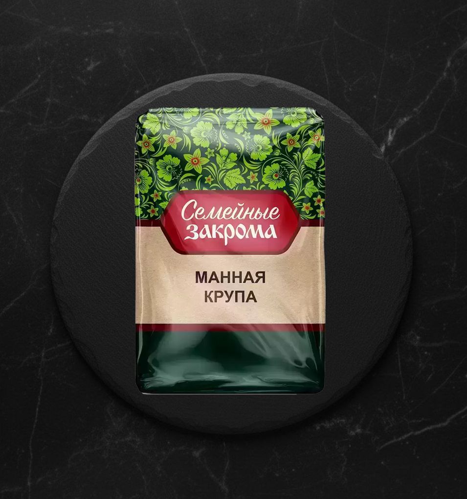 Манная крупа 700г ТМ Семейные закрома