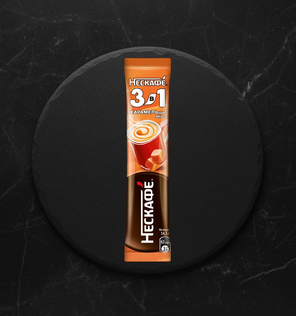 Кофе 3 в 1 Nescafe classic 14,5г Карамель