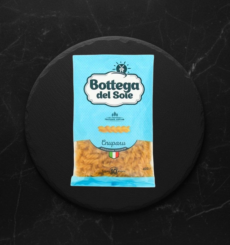 Макароны Bottega del Sole Спирали 400г