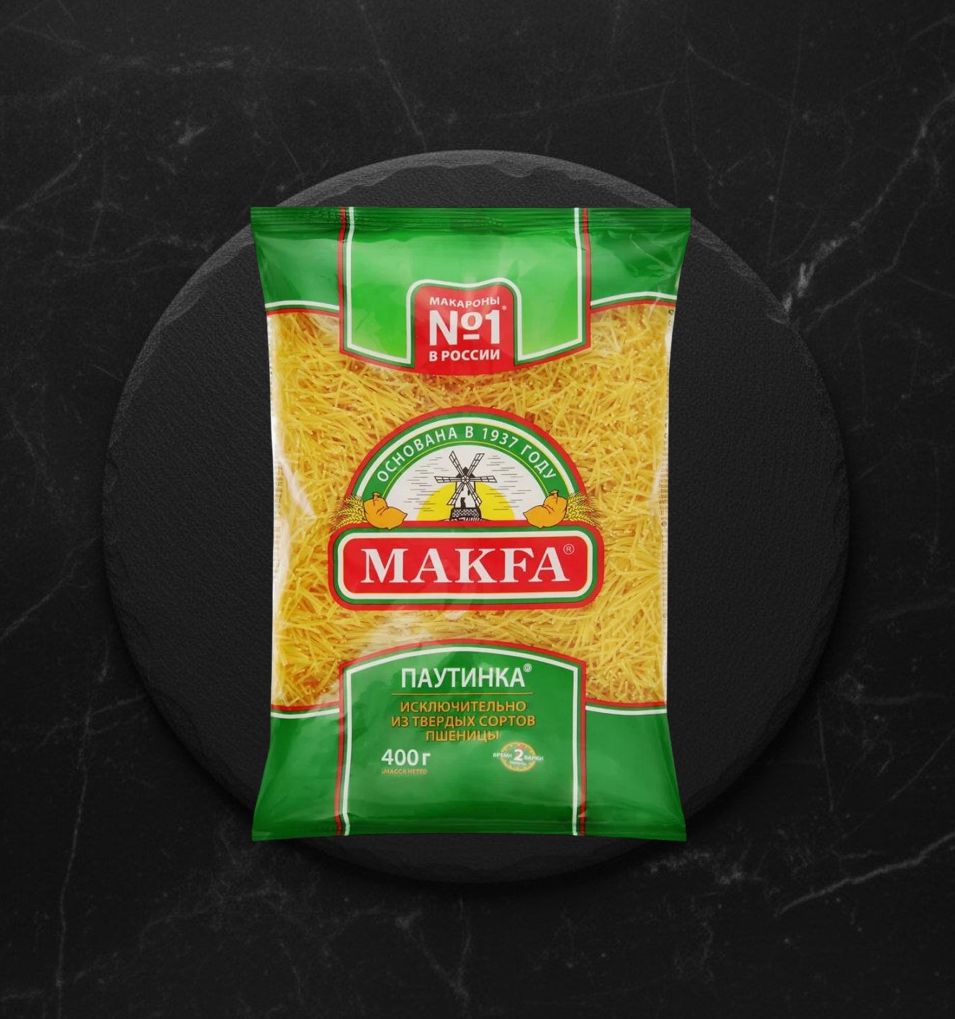 Макароны Макфа Вермишель Паутинка 400г