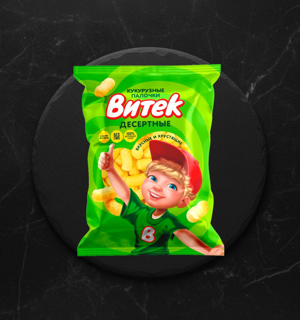 Кукурузные палочки Витек десертные 60г