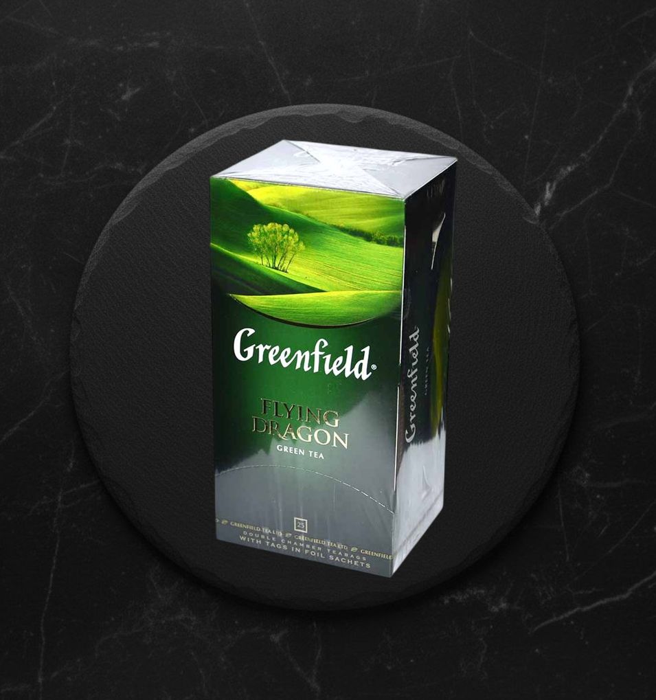 Чай Гринфилд Зеленый Флай драгон 25*2гр