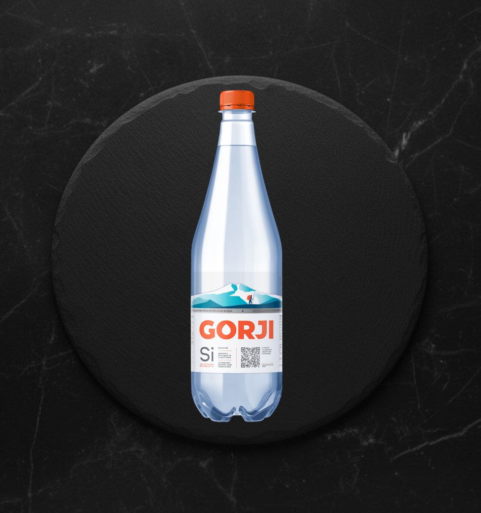 Вода Минеральная GORJI природная лечебно-столовая газ, 0.5л ПЭТ