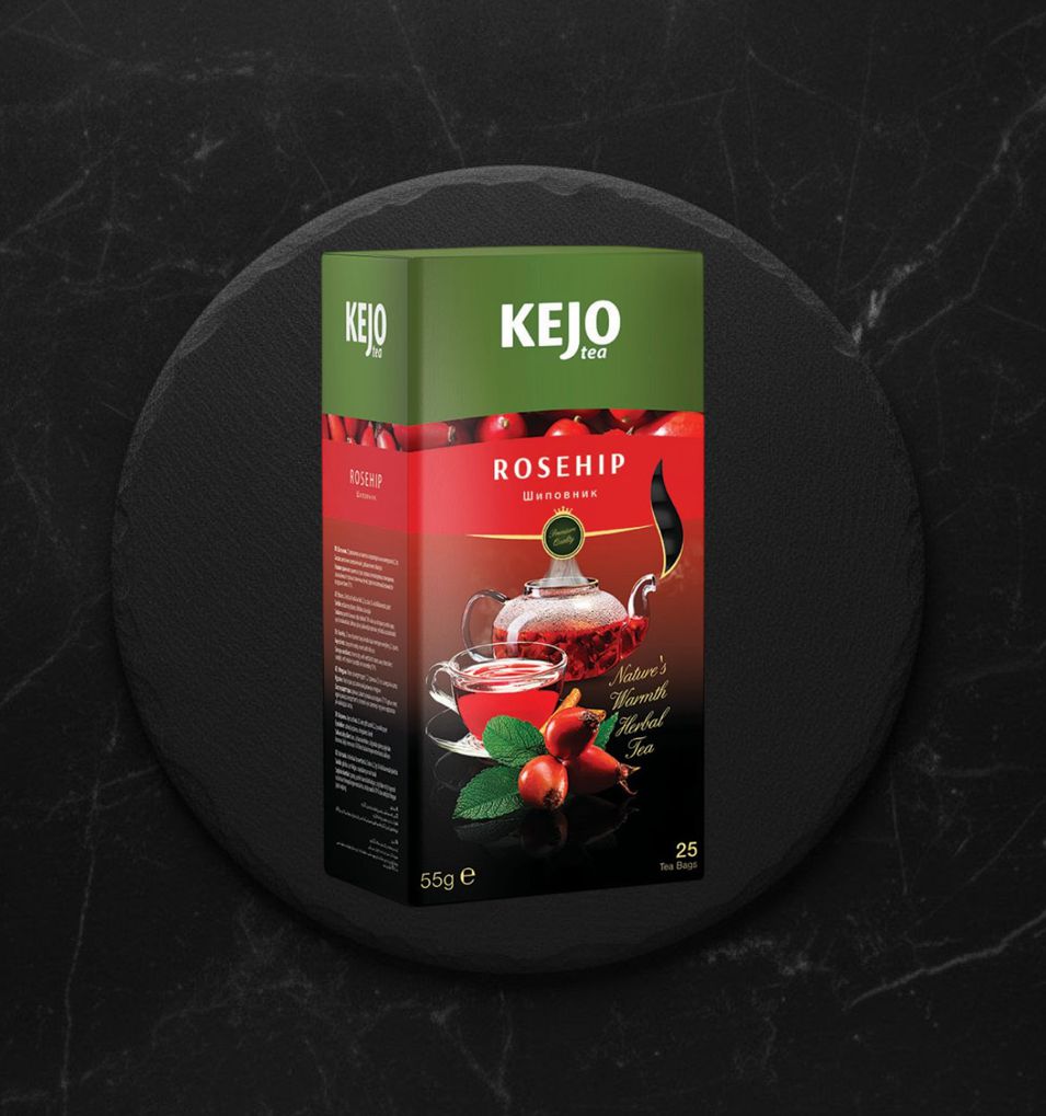 Чай КEJOfoods Шиповник 25 пак 2,2г