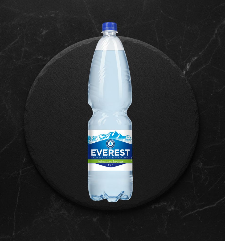 Вода Пит. Эверест Негаз. 1,5 л.ПЭТ