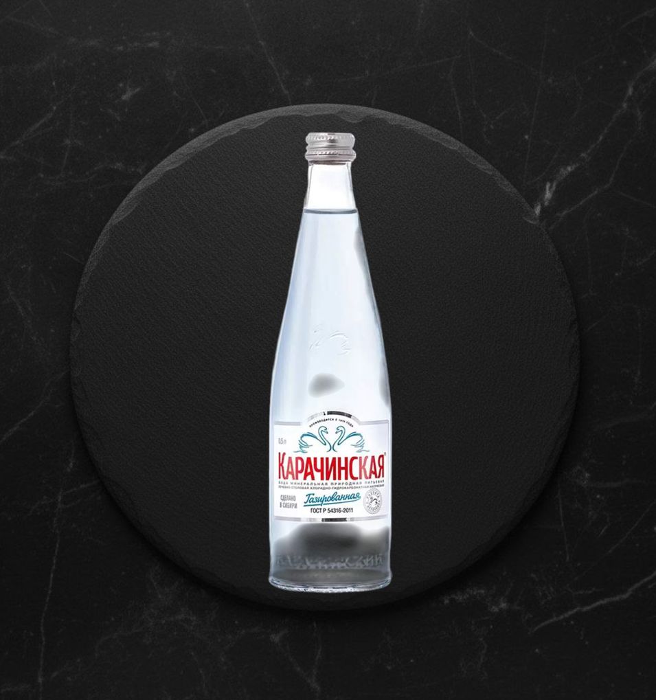 Минеральная Вода Карачинская 0,5л газ ст/б