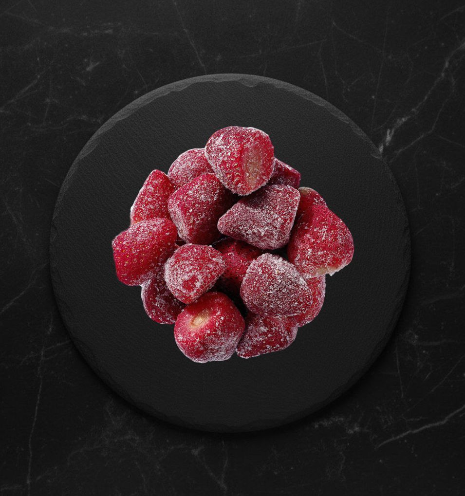 Клубника замороженная вес