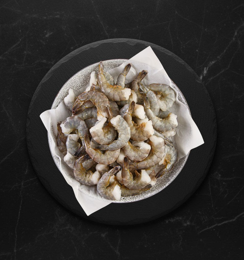 Креветки Ваннамей очищ с/м б/г 31/40 вес без п/т